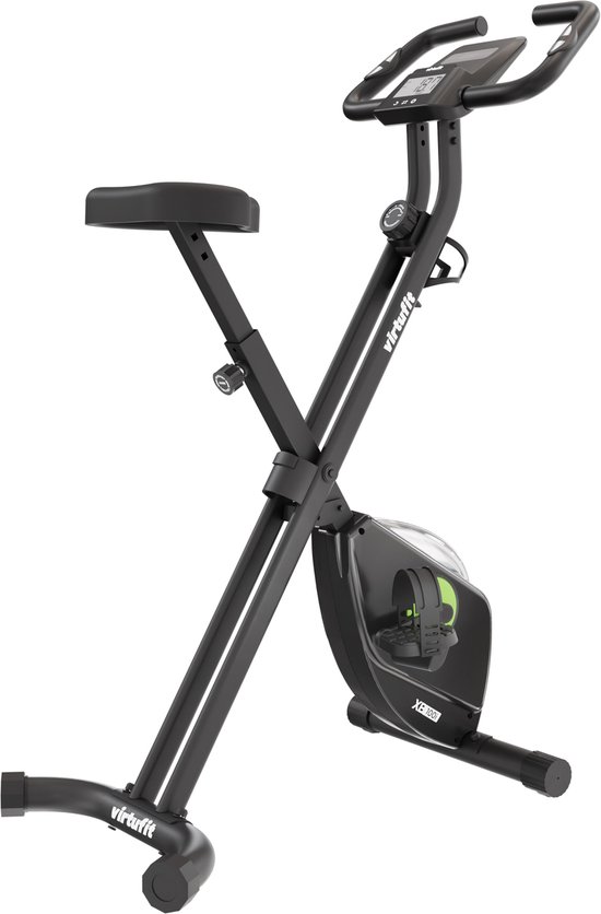 Foto: Virtufit xb100i opvouwbare hometrainer inclusief bidonhouder fitness fiets stoelfiets inklapbaar