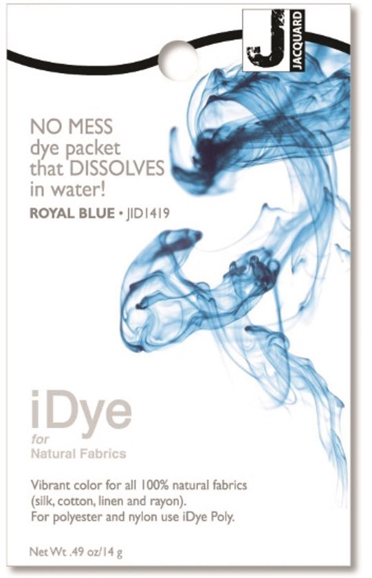 Jacquard iDye Natural 14 gr Blauw Royal