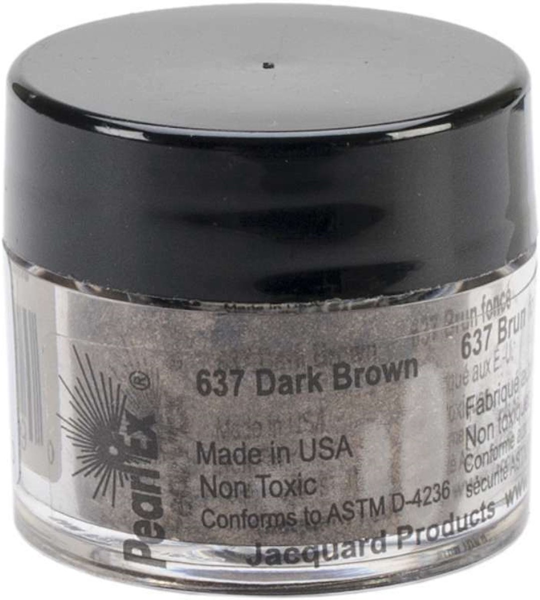 Jacquard Pearl Ex Pigment Donkerbruin 3 gr