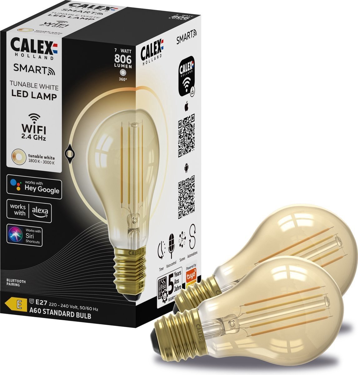 Calex - Slimme Filament Lampen thumbnail 4