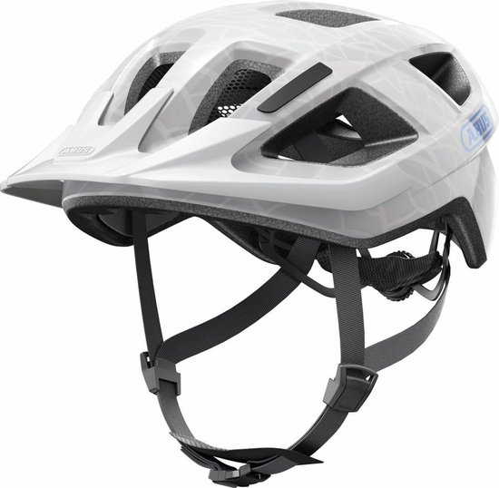 Fietshelm ABUS ADURO 3.0 white art L - 58-62 cm - wit - Geschikt voor gebruik op elektrische fietsen - stadsfietsen - 320 g — afbeelding 5