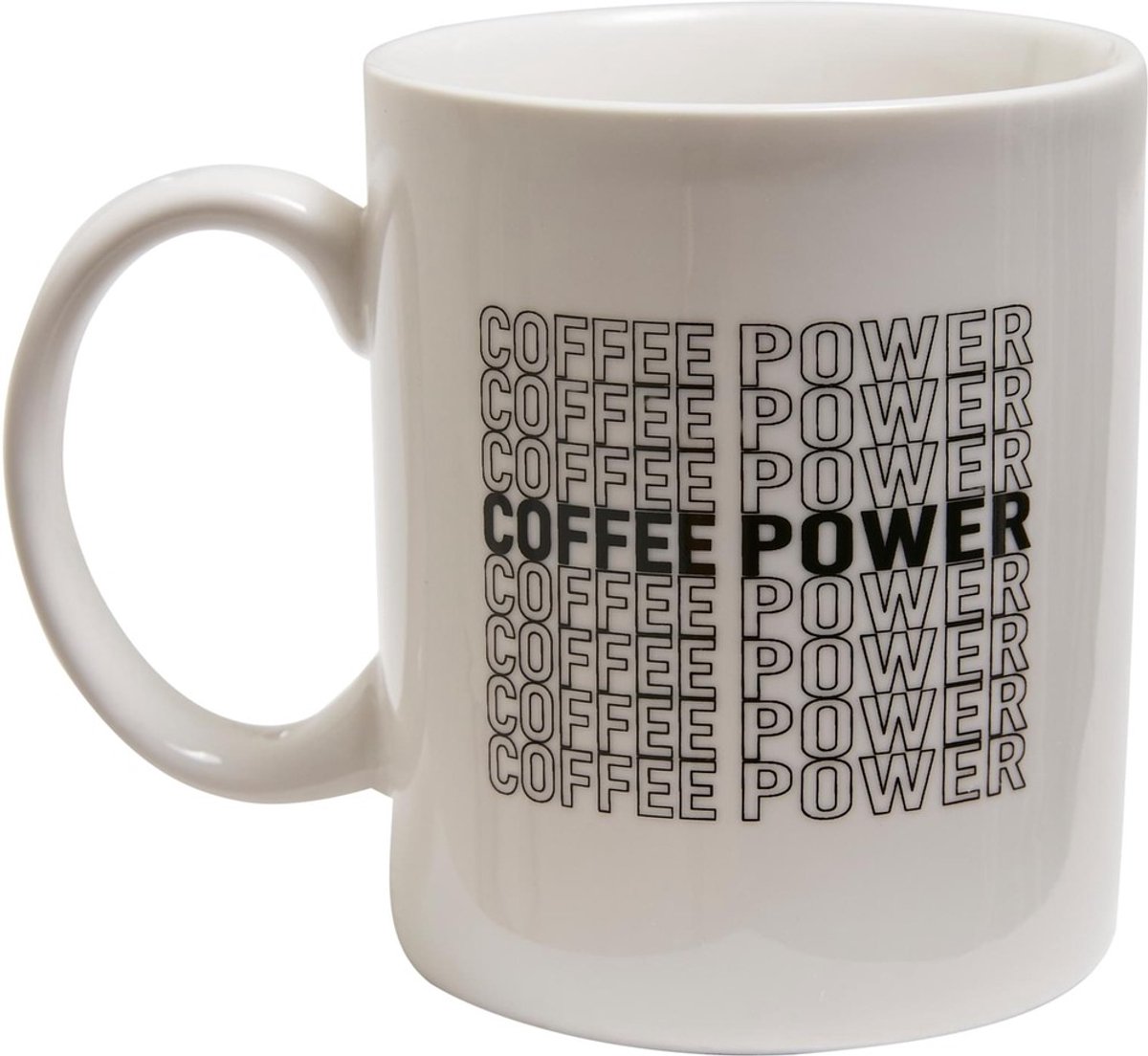 Mister Tee - Coffee Power Mok/beker - Wit