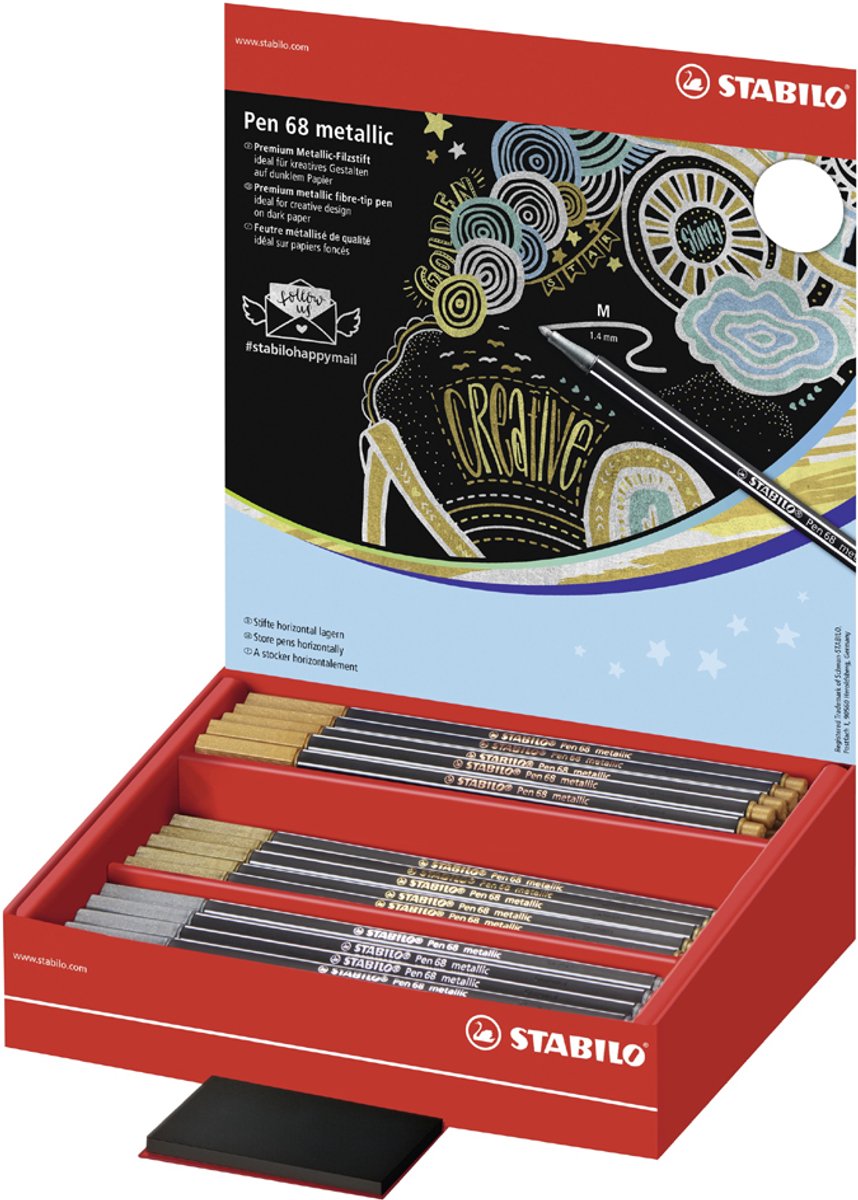 60 pen 68 metallic in display 68/60-8-4