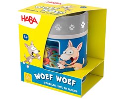 Haba spel dobbelbeker Wow Wau educatief kinderspel multicolor.
