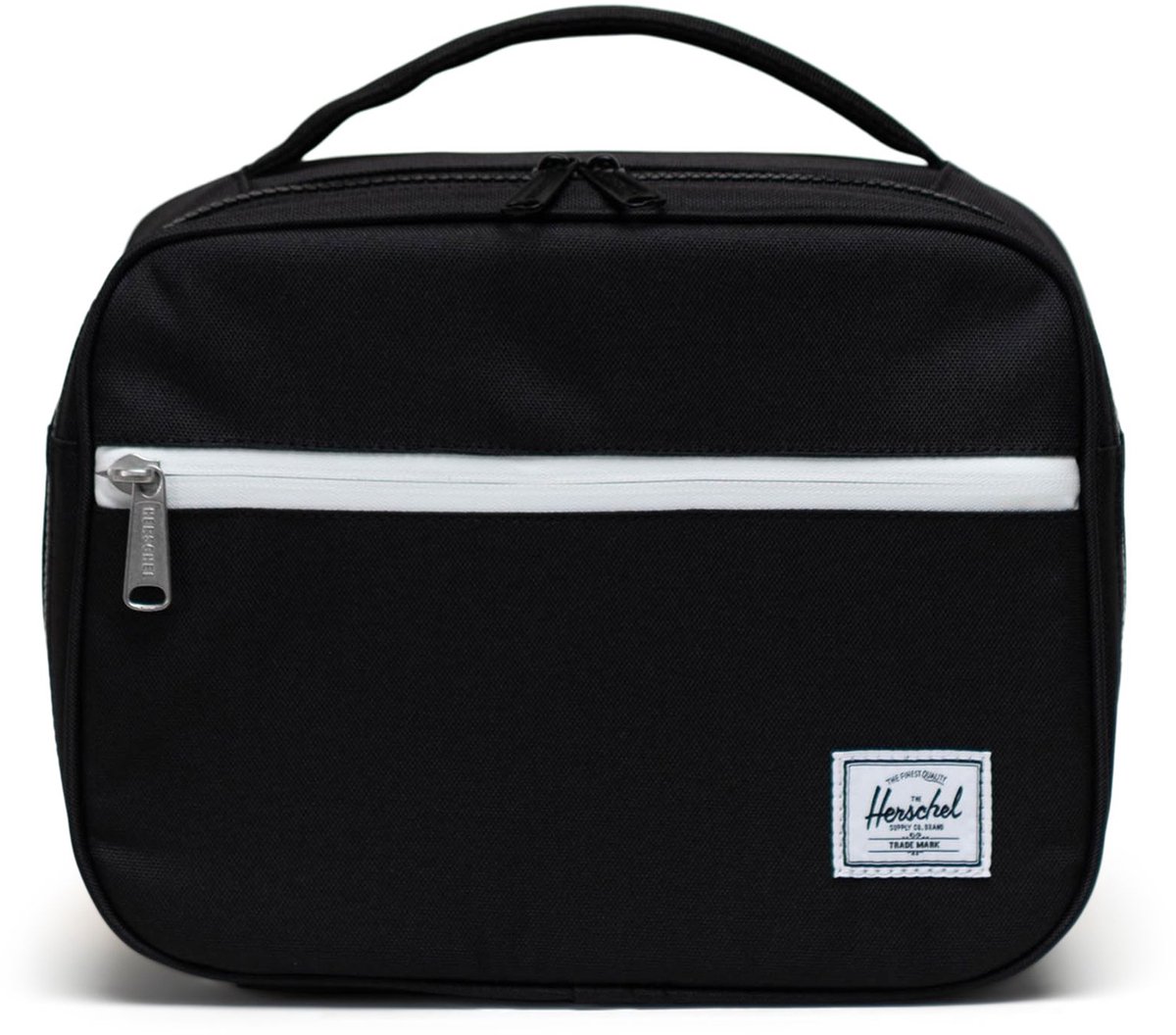 Herschel thermische zak Pop Quiz Lunch Box Little Herschel Black zwart