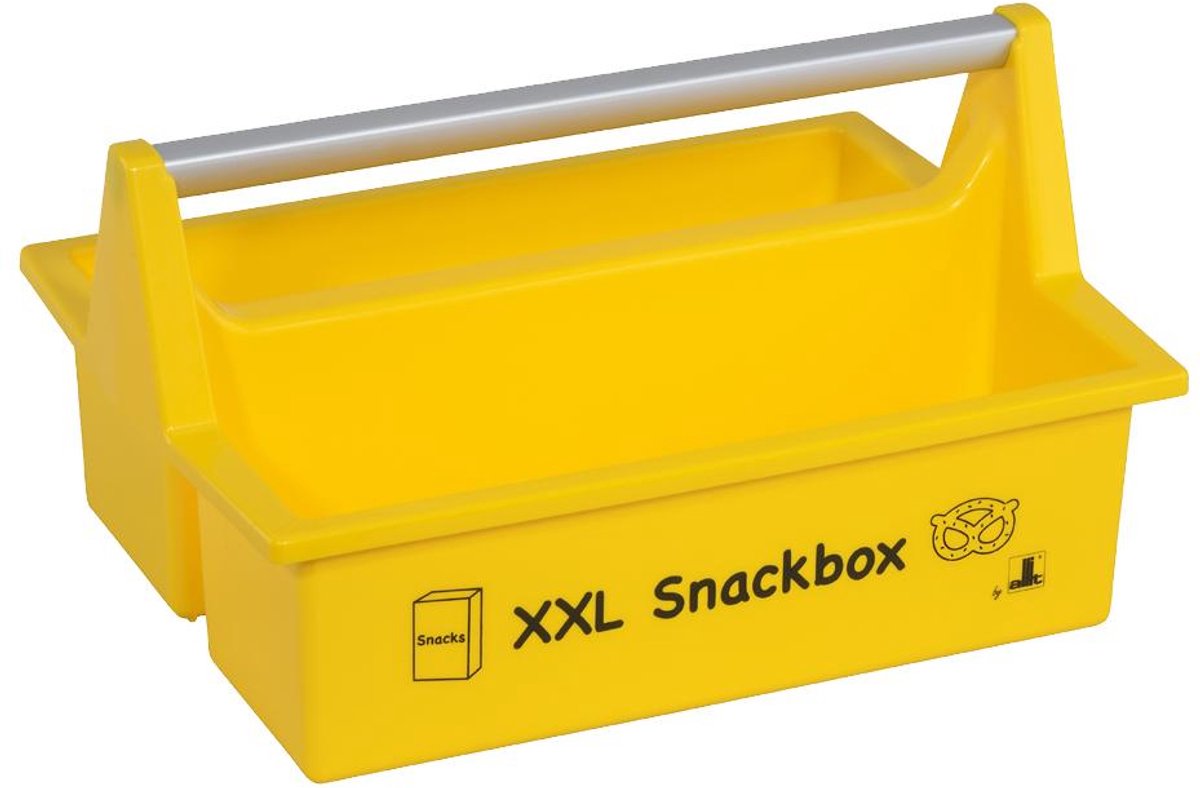 Allit draagkist McPlus Carry XXL Snackbox geel