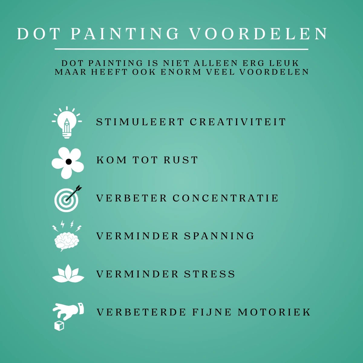 Prachtige Vlinders | Dot painting | 30x40cm | Dot painting | Oh My Dotz | Dots stippen | Diamond painting & Schilderen op nummer alternatief | Happy hobby — afbeelding 15