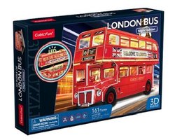 Puzzle 3D Londyński autobus