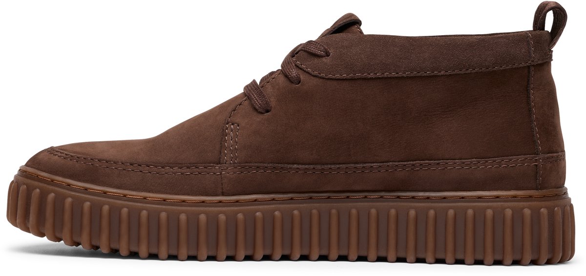 Clarks Shoes Torhill Lacehi Booties Man Bruin