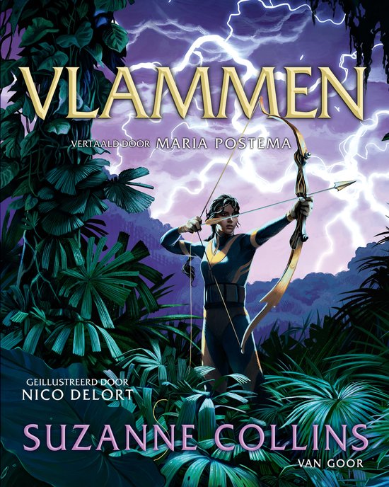 De Hongerspelen 2 - Vlammen - cover