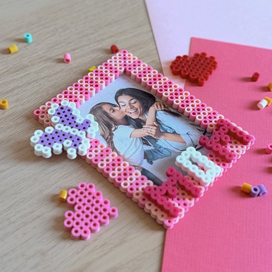CREATIEVE SET STRIJKPARELS Onderzetters fruit