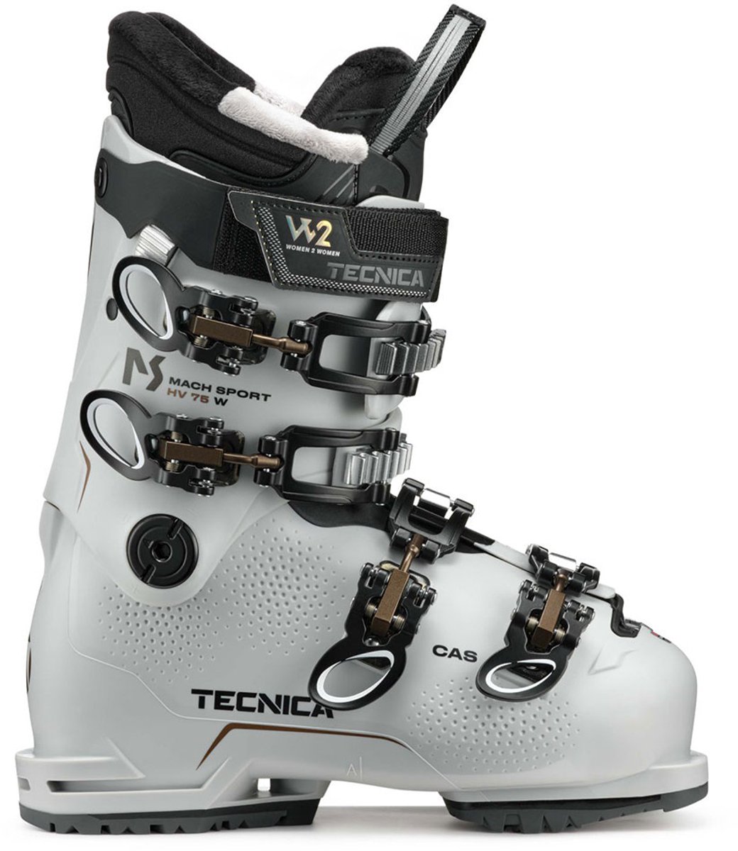 Tecnica Mach Sport Hv 75 W Gw Alpineskischoenen Voor Dames Grijs 24.5 Vrouw