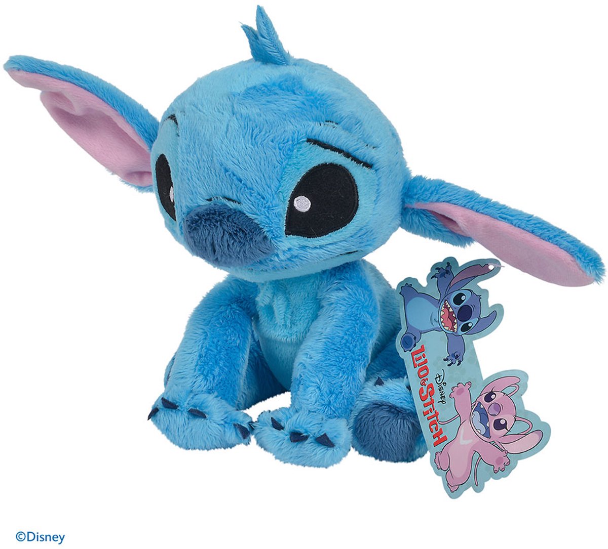 Disney - Lilo & Stitch - Stitch - 17 cm - Pluche - Blauw - Alle leeftijden - Knuffel — afbeelding 3