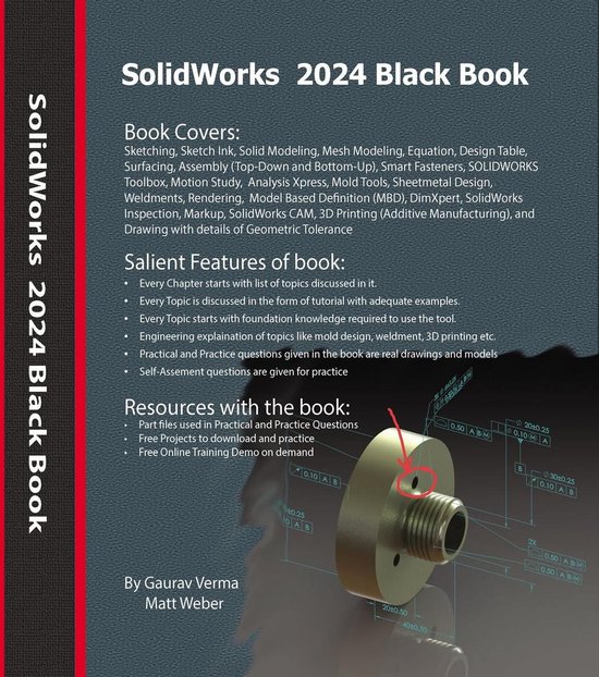 SolidWorks 2024 Black Book - cover