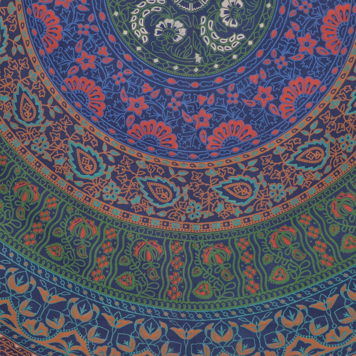 XXL Indiase Batik Mandala katoenen laken 230x210cm Boho