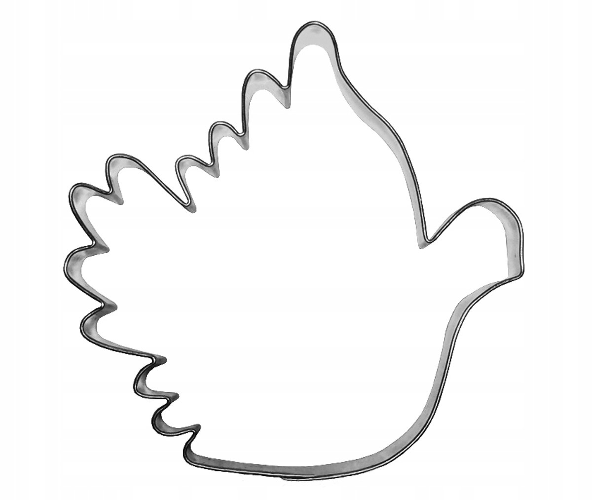 Duif Vorm Koekjessteker 9,5 cm - Feestelijke Decoratie