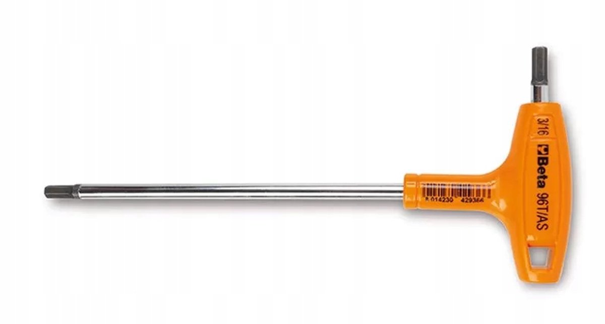 Inbussleutel met handvat 9/64 inch