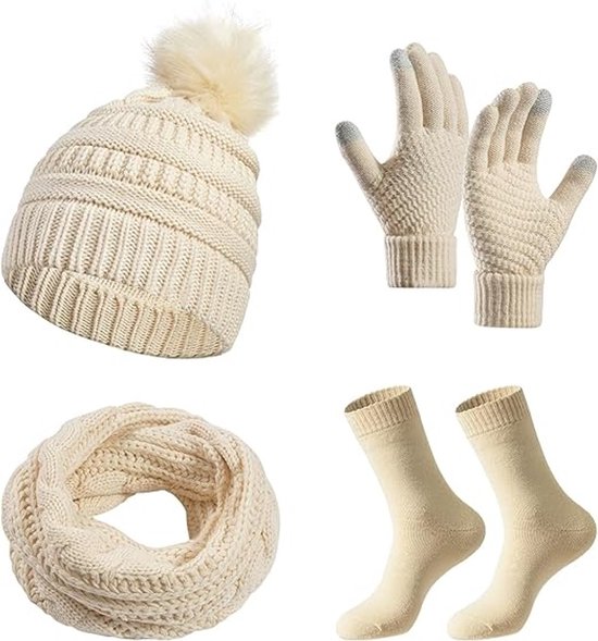 Dames Muts sjaal handschoenen set kopen? Bekijk een groot