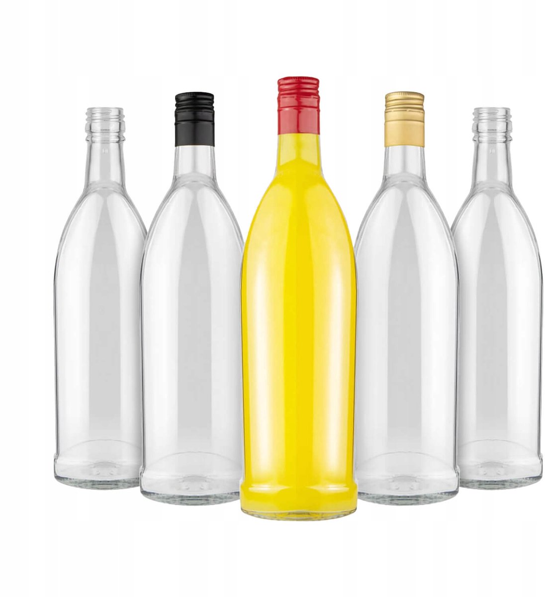50x Glazen Flesjes Iskra 500ml met Dop - Perfect voor drankjes