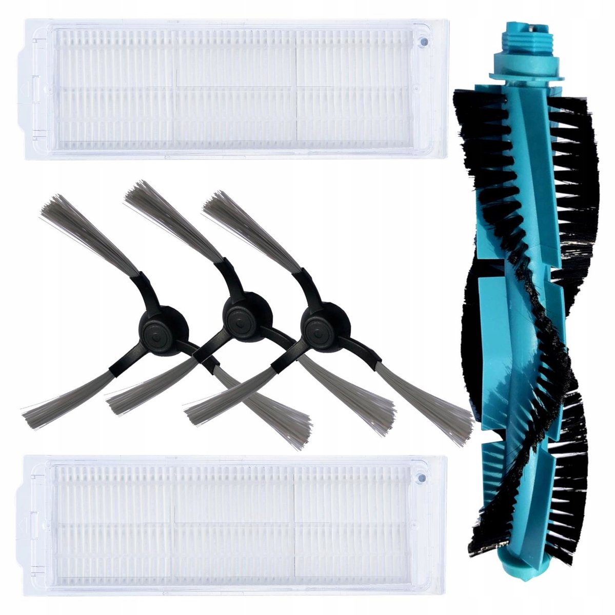 Vervangende Borstel & Filter Set voor Xiaomi Viomi V2 Pro Stofzuiger