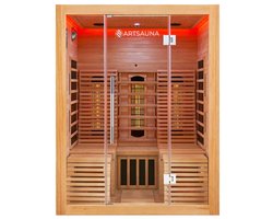 Infraroodcabine / Infraroodsauna Helsinki 150 - 2-3 Personen - 150x150x190 cm