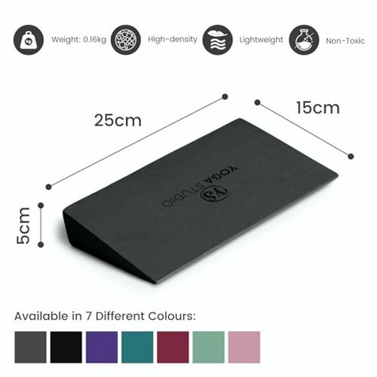Crossover Yoga Wedge Blocks - Slant Board Twin Pack voor Pilates en Yogabeoefening — afbeelding 4