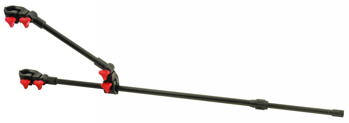 Albatros Top Level Feedersteun Dubbel – verstelbare dubbele hengelsteun voor zitmand, plateau of buisstoel (25–36 mm)