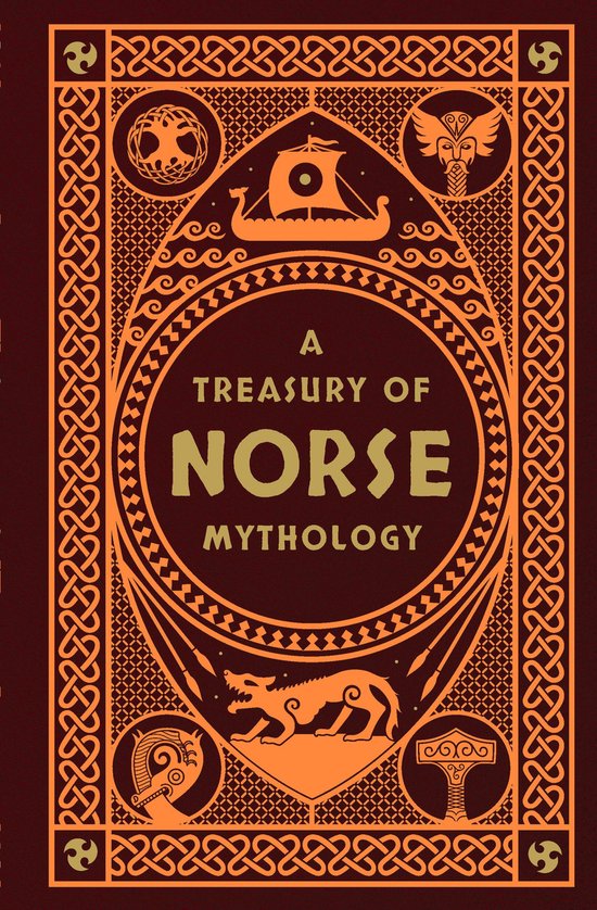 Barnes & Noble Collectible Editions-A Treasury of Norse Myth ... - cover