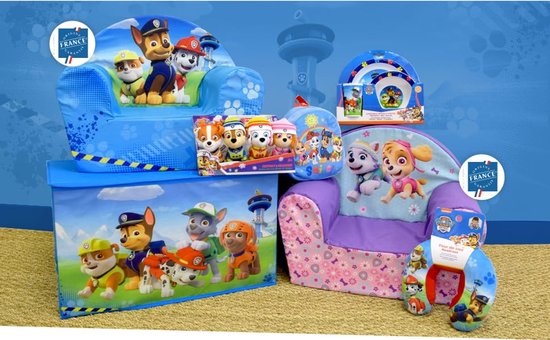 Fun House - Cube de rangement pat patrouille, Livraison Gratuite 24/48h