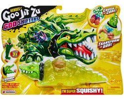 Heroes of Goo Jit Zu Primal Rock Jaw – Stretch Primal Figuur met Color Change Core