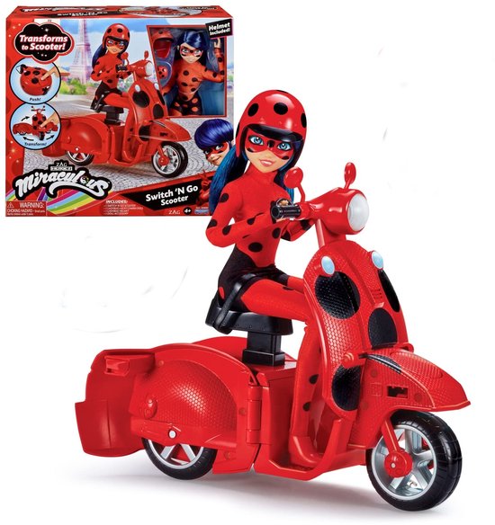 Miraculous Scooter + Pop Ladybug
