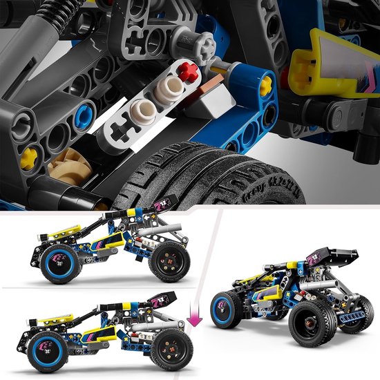 LEGO 42164 La voiture de course en Jouets tout-terrain Technic