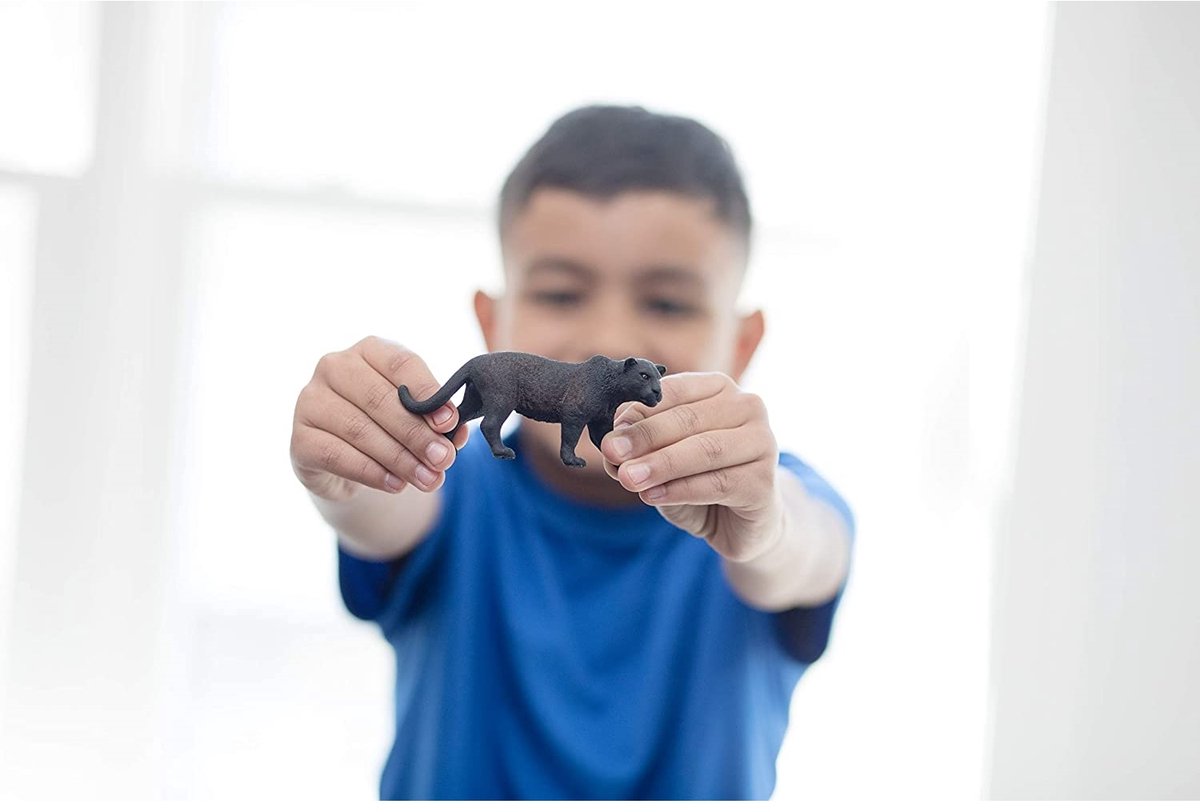 schleich WILD LIFE - Zwarte Panter - Speelfiguur - Kinderspeelgoed voor Jongens en Meisjes - 3 tot 8 jaar - 14774 — afbeelding 5
