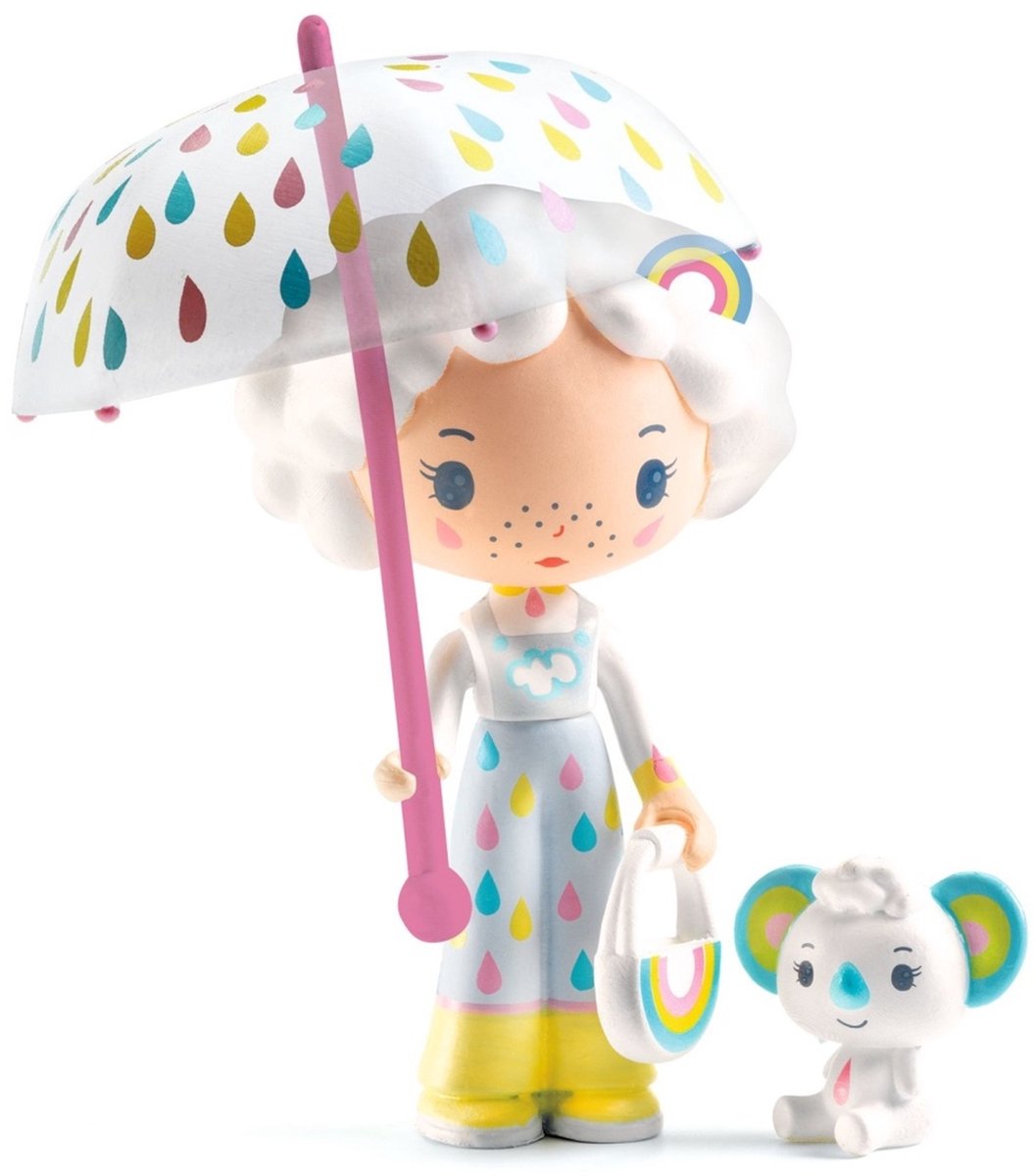 Djeco tinyly speelfiguur Prunelle & Bianca - fantasierijk speelgoed.