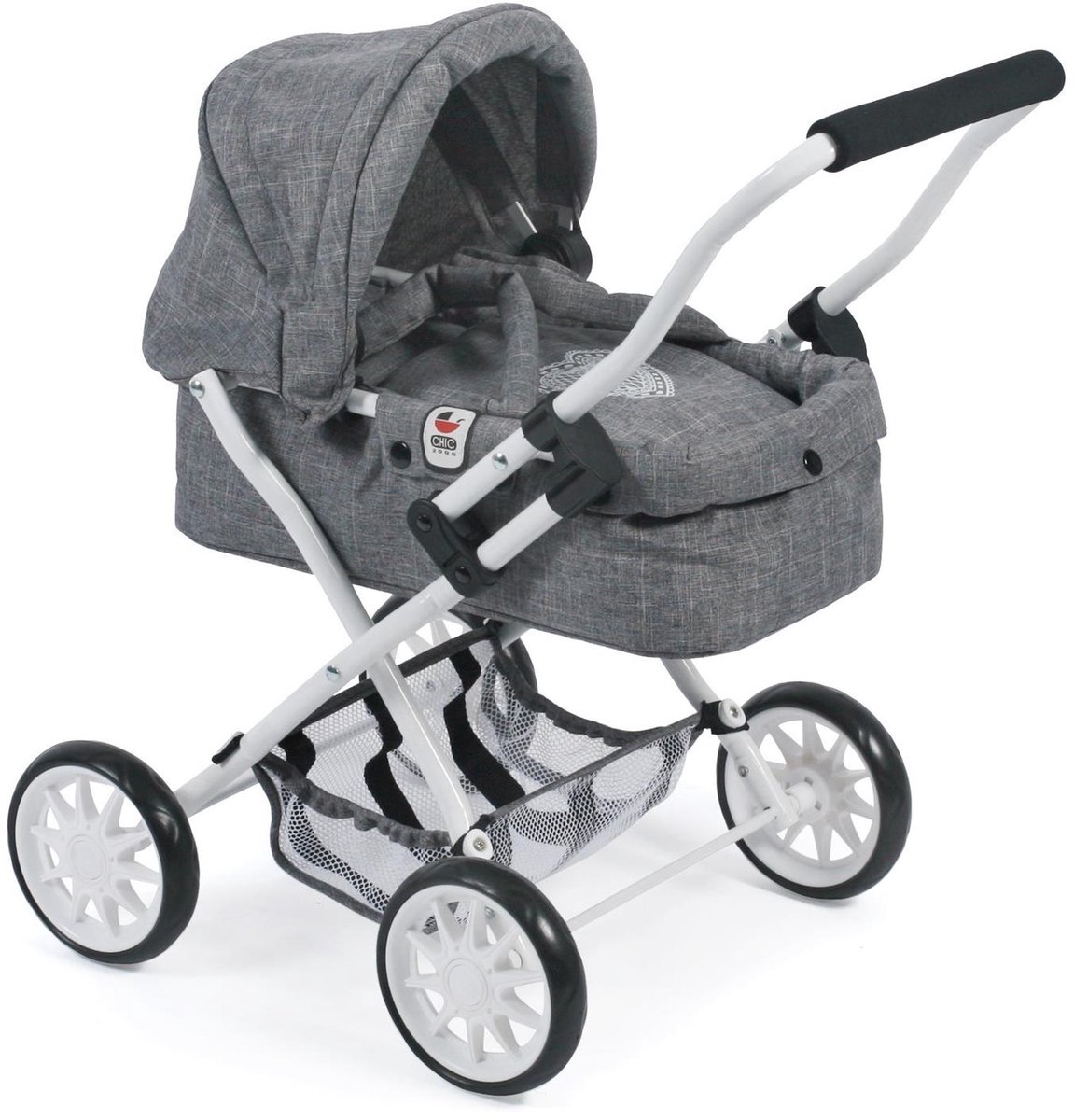 Bayer Chic 2000 - Kleine Poppenwagen Smarty - Grey Jeans