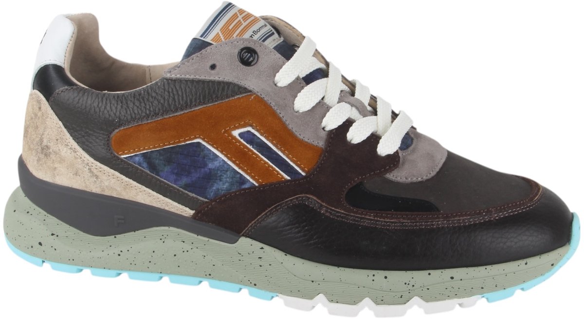 Floris Van Bommel Sfm-10154 De Treener Sneakers - Leer - Heren - Multi - Maat 42