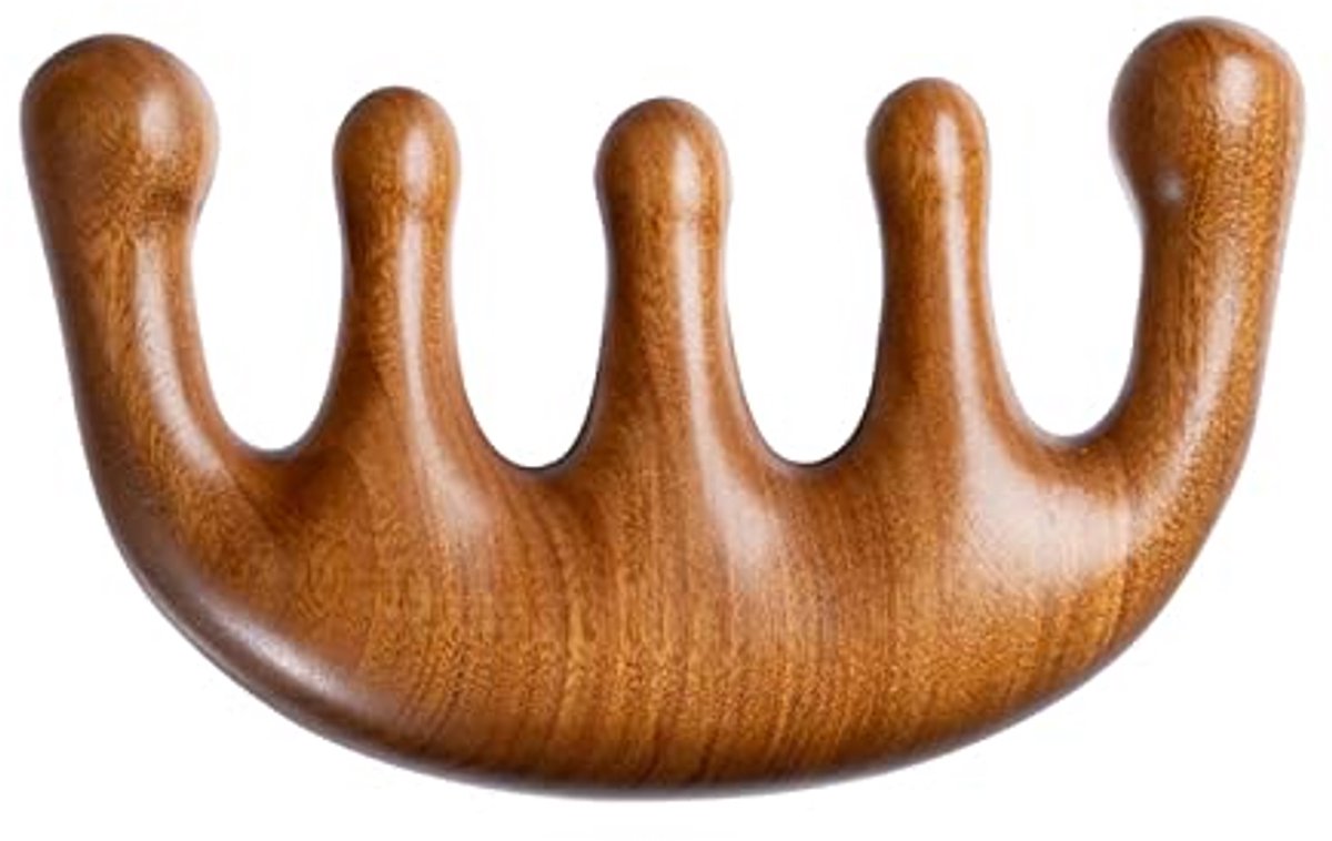 Houten Brede Tand Massagereserve Comb voor Lymfedrainage