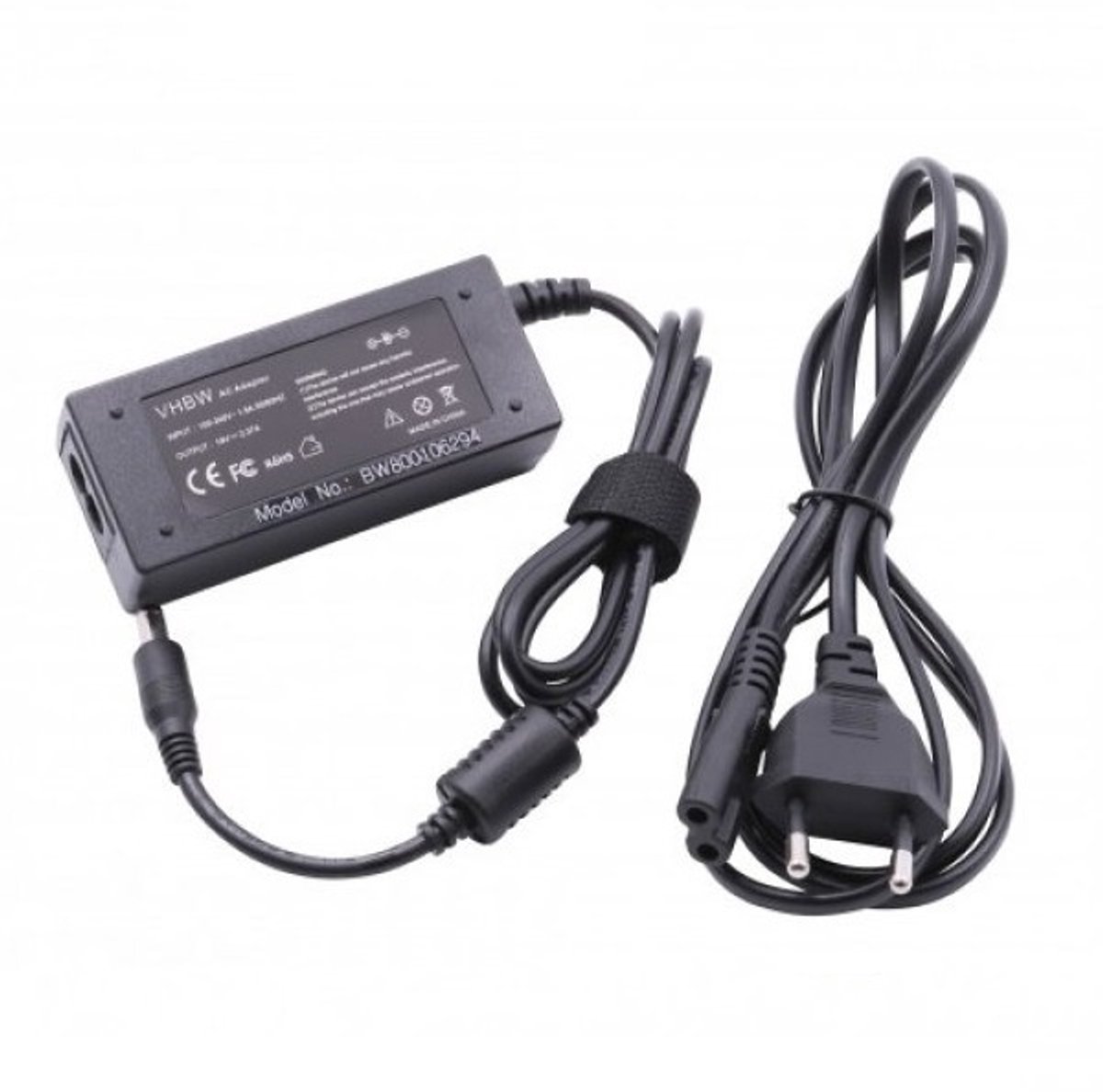 Notebook lader 19V / 2,37A / 45W - 5,5mm x 2,5mm voor o.a. Toshiba