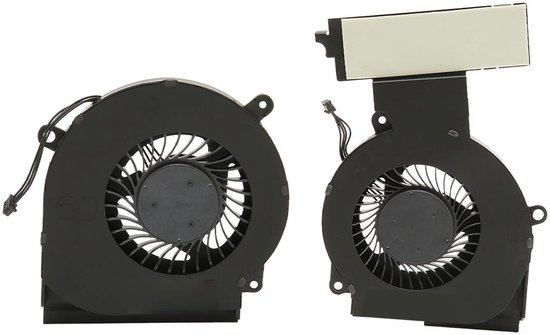 eMagTech 1 x Laptop-CPU-Lüfter, 5 V, 4-poliges Kabel, L68134-001