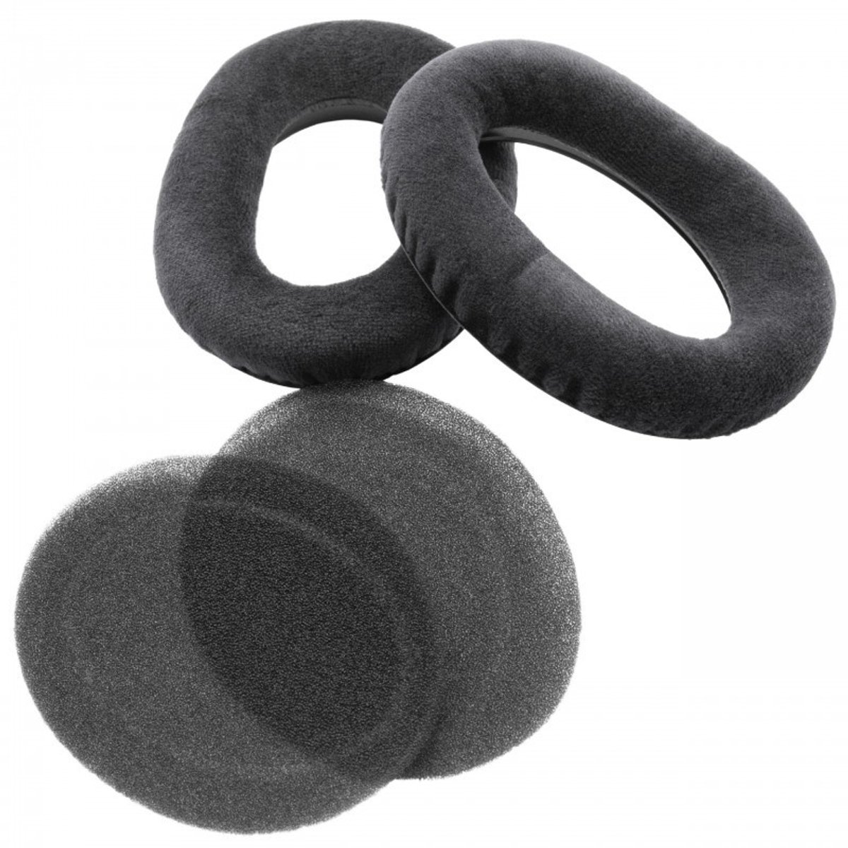 Oorkussens compatibel met Sennheiser HD 545, HD 565, HD 580, HD 600 en HD 650 hoofdtelefoons / zwart