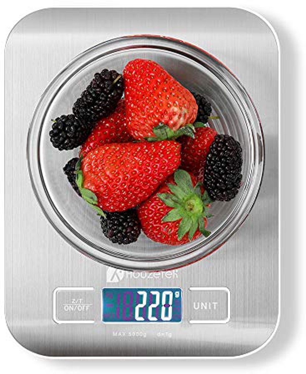 Digitale Keukenweegschaal met LCD-display - Professionele Precisieweegschaal tot 5 kg
