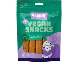 10x Braaaf Hondensnack Sticks Pompoen 12 cm 80 gr