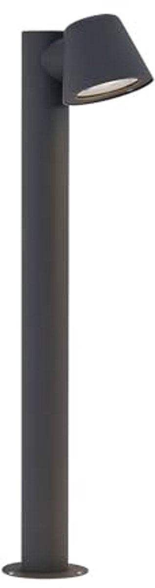 Moderne Zwarte Tuinpadverlichting met LED - 70 cm Bolderlamp voor Buiten