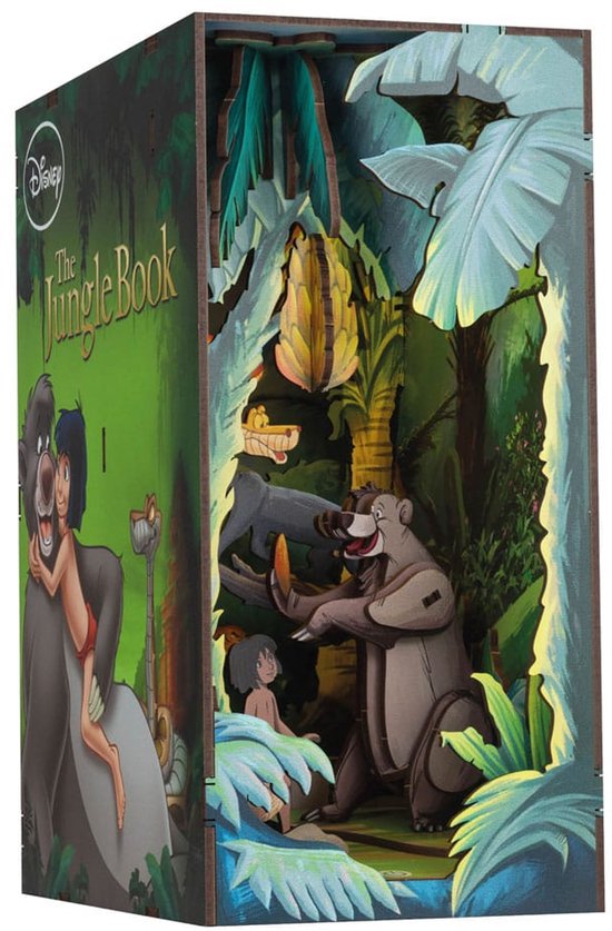 Revell Disney Tiny Adventures Book Nook Mini Diorama The Jungle Book 23 cm Puzzles