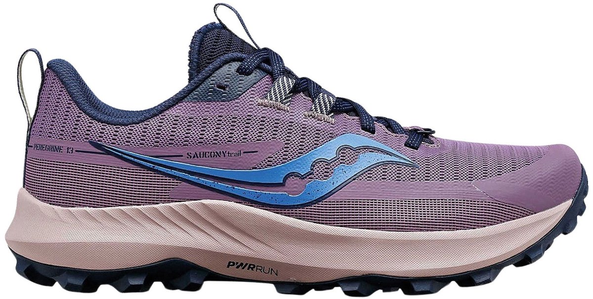 Saucony Peregrine 13 Trailrunning schoenen Dames Blauw