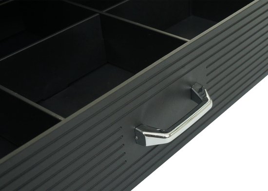 Boîte à tiroirs pour capsules de café/sachets de thé MCW-L99, boîte de rangement avec 4 tiroirs boîte 13x34x31cm