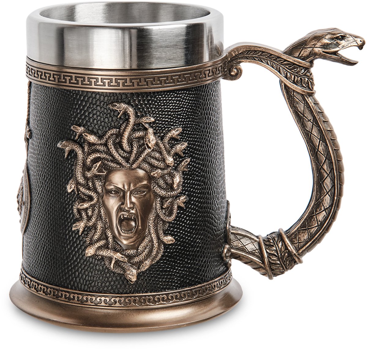 Veronese Design - Medusa - Mok - Bierpul - (hxbxd) ca. 15cm x 18cm x 12cm