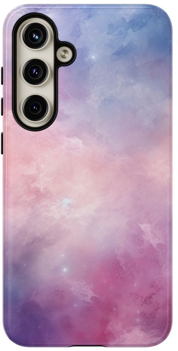 Dromerige Pastel Hemelverloop – Telefoonhoesje Geschikt voor Samsung Galaxy S24 Plus