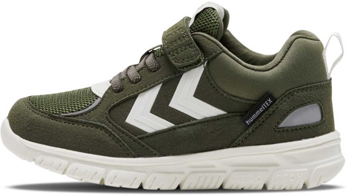 Hummel Kinder Sneakers flach X-Light 2.0 Tex Jr Dark Olive