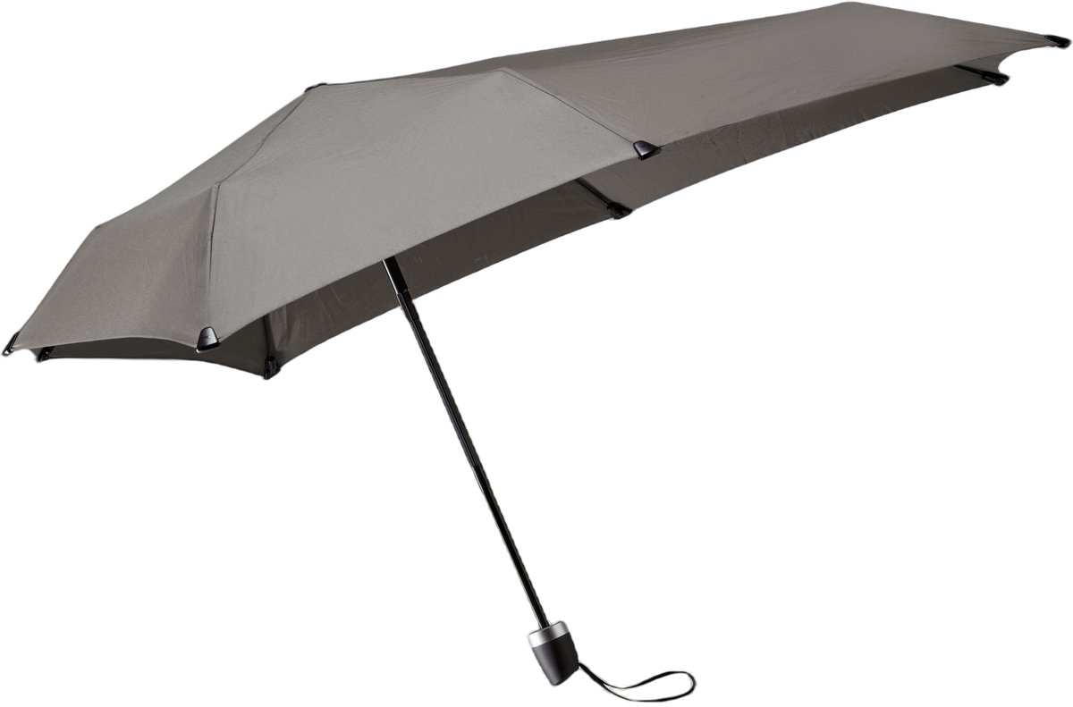 Senz Senz Mini Foldable Storm Paraplu Silk Grey